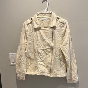JustFab Cream Women's Jacket